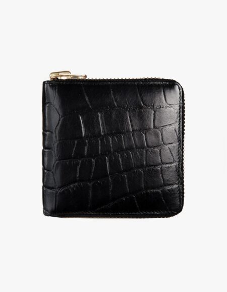 Empire Wallet - Black Croc
