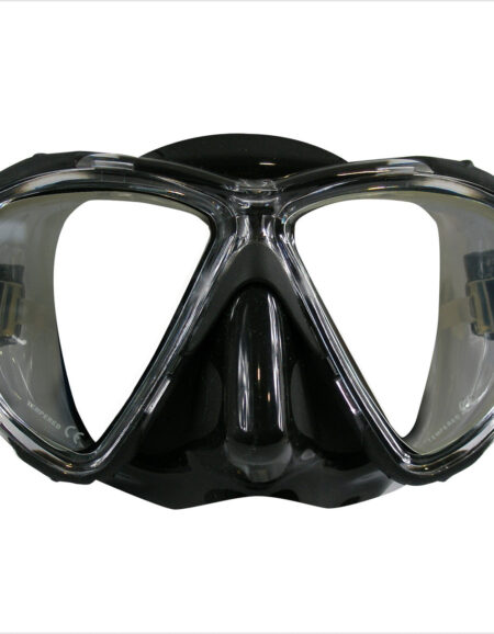 Atlantis M12 Scuba Diving Mask Black