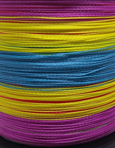 1000m Meanfish x8 Super Braid Fishing Line - Multi