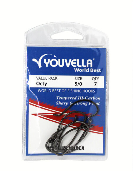 Youvella Octy Hooks 5/0 (7 per pack)