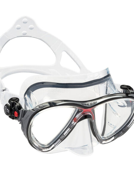 Cressi Big Eyes Evolution Crystal Diving Mask with corrective lense