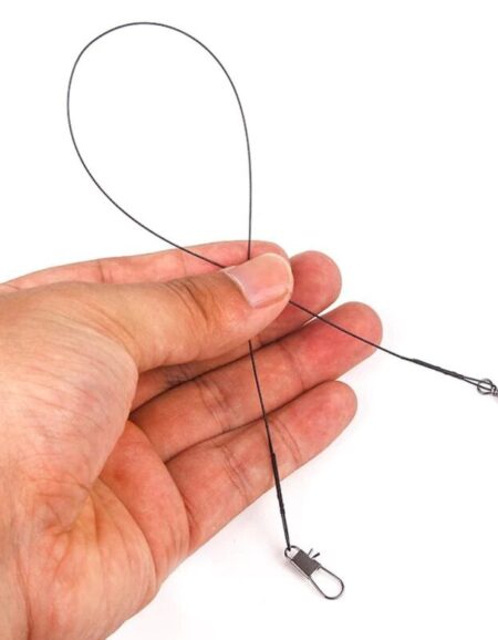 20 X Anti Bite Steel Fishing Line Lead