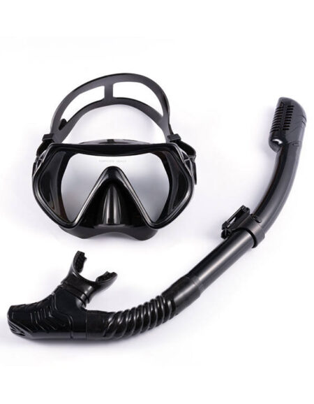 Adult Silicone Mask and Snorkel Set