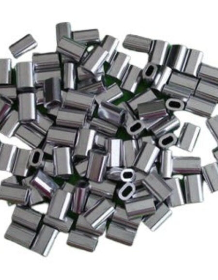 1.3mm Alloy Crimps  PKT 50